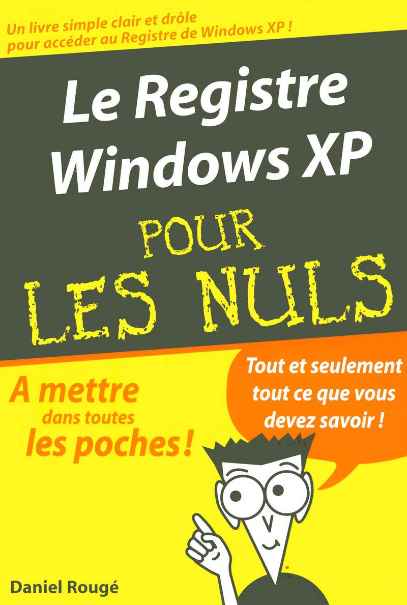 Le registre Widows XP 9782844275172
