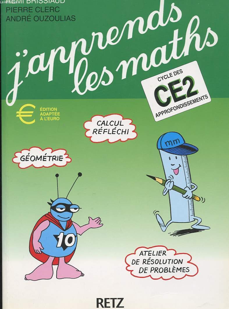 J'Apprends Les Maths Ce2 9782096020315