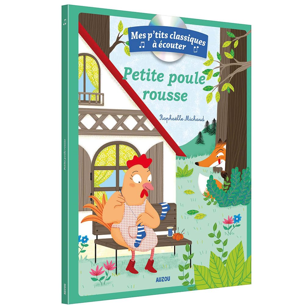 Petite poule rousse + cd 9782733860229