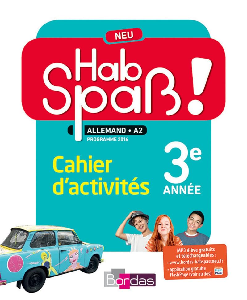 Hab Spaß! NEU - Allemand 3e année 9782047333235