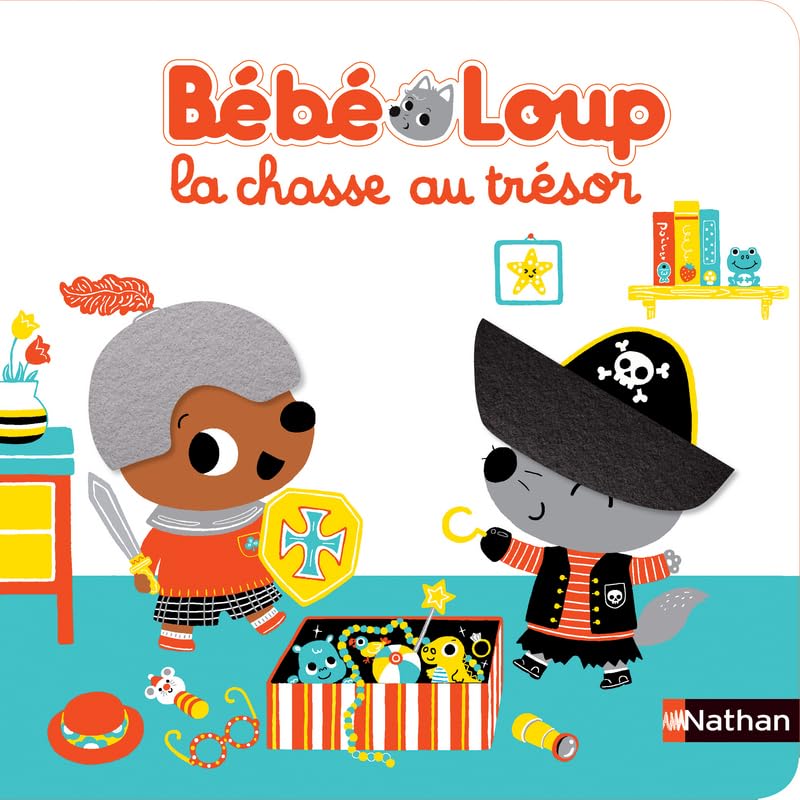 Bébé Loup - La chasse au trésor - Livre surprise dès 6 mois 9782092589847