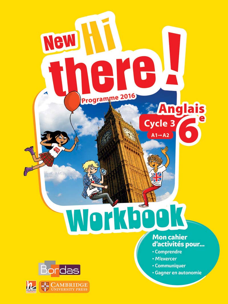 New Hi there! - Anglais 6e 9782047333761