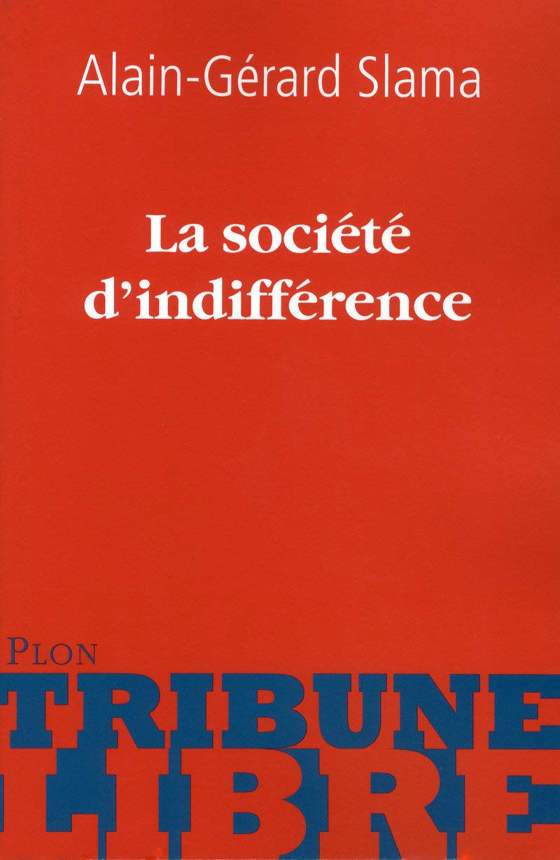 La société d'indifférence 9782259207850