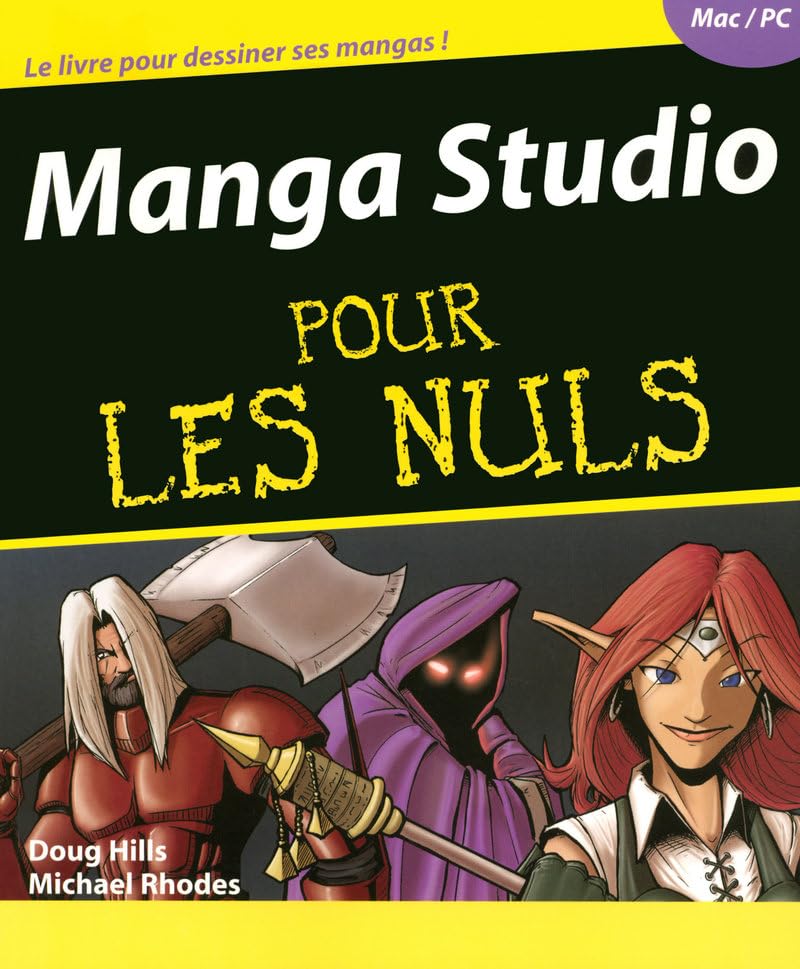 Manga studio Pour les nuls 9782754008747