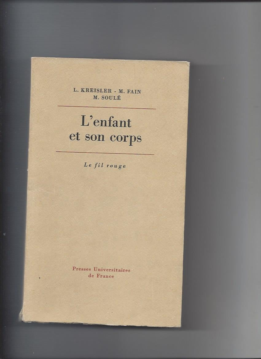 Enfant et son corps (l') 9782130371403