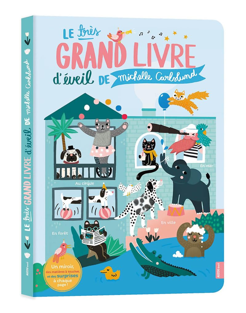 LE TRÈS GRAND LIVRE D'ÉVEIL DE MICHELLE CARLSLUND 9782733864531