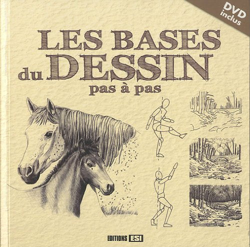 BASES DU DESSIN - PAS A PAS + DVD (LES) 9782353555024