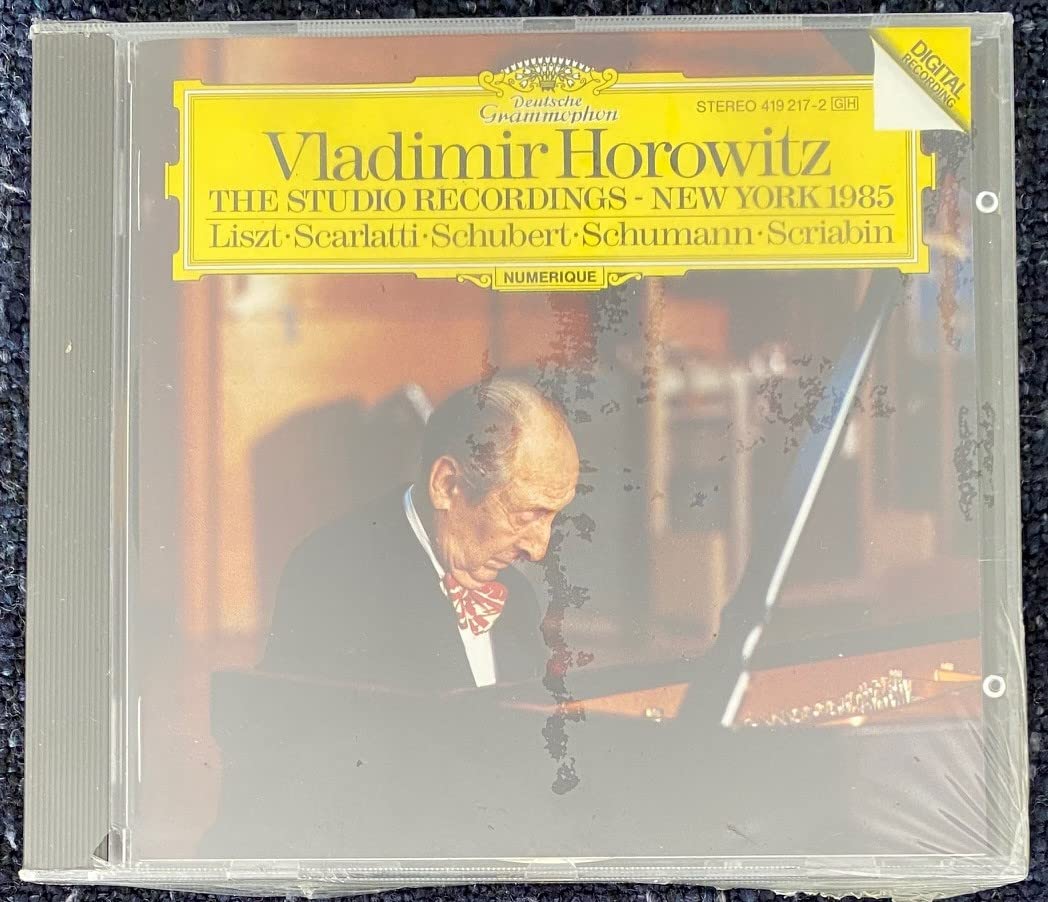 Horowitz: The Studio Recordings - New York 1985 0028941921727