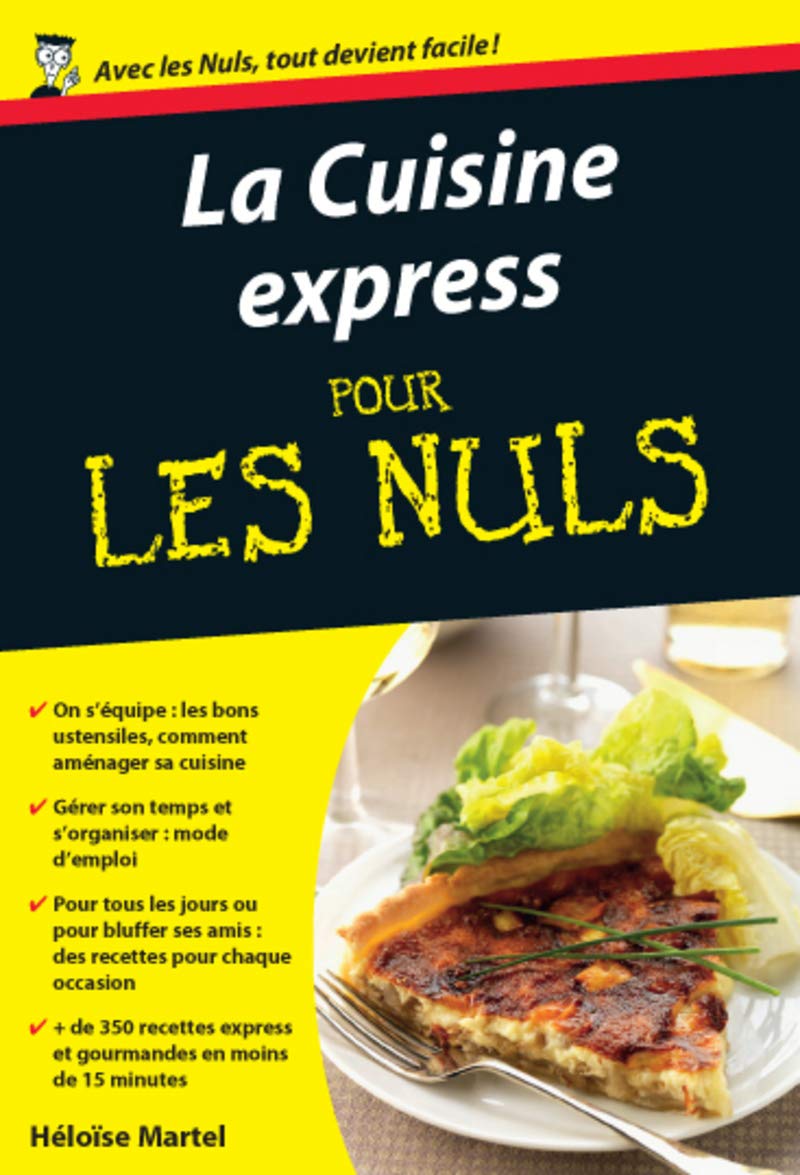 Cuisine express Poche Pour les nuls 9782754040860