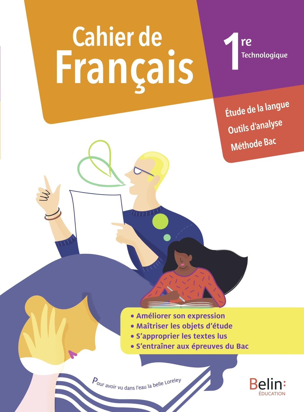 Cahier de Français 1re Technologique: Cahier élève 2020 9791035810016