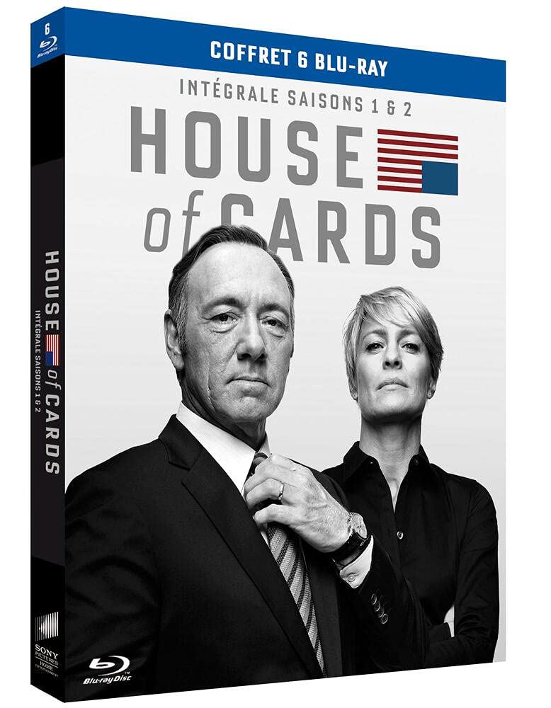 House of Cards - Intégrale saisons 1 et 2 [Blu-ray + Copie digitale] 3333290013533