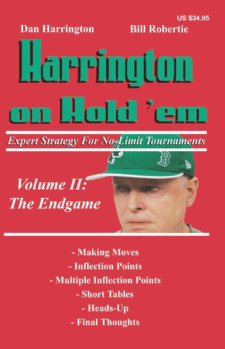 Harrington on Hold 'em: Expert Strategy for No-Limit Tournaments; Volume II: the Endgame 9781880685358