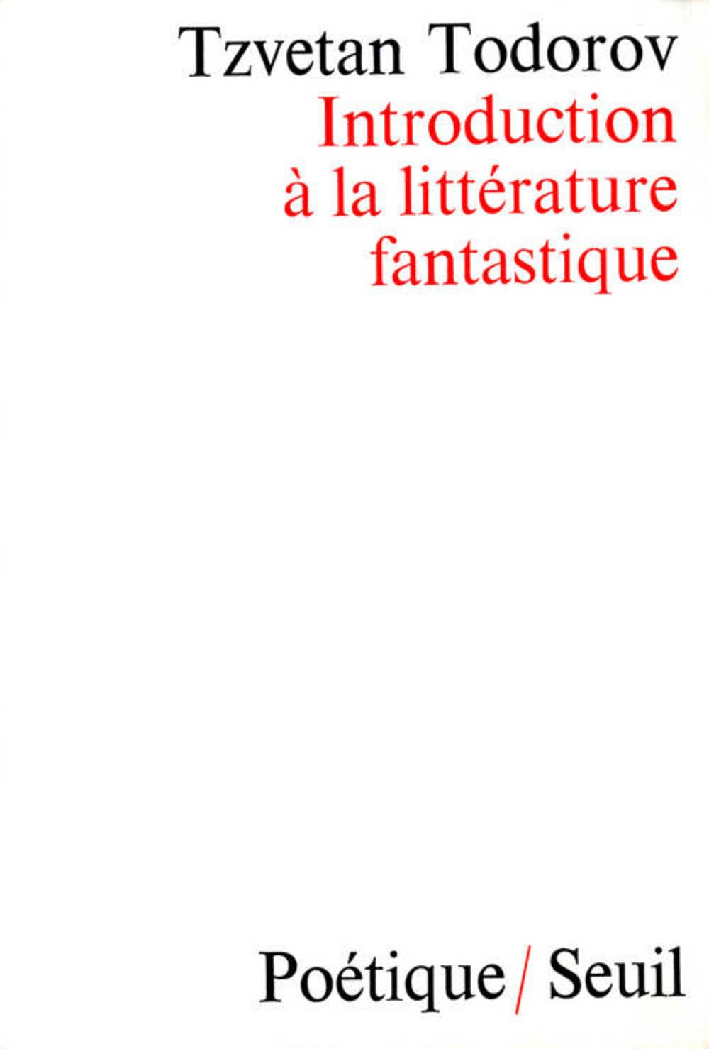 Introduction à la littérature fantastique 9782020020350