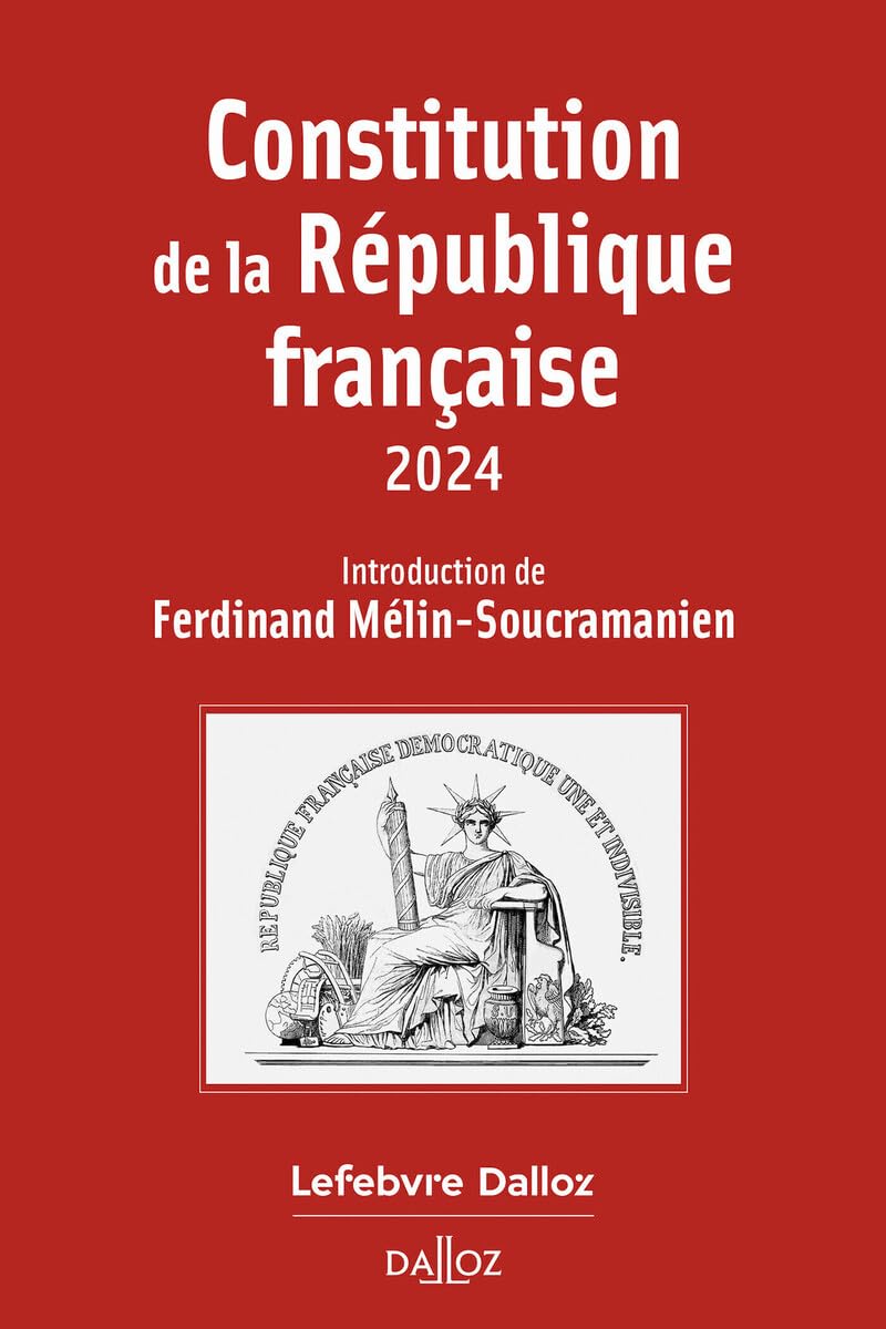 Constitution de la République française 2024 9782247223190