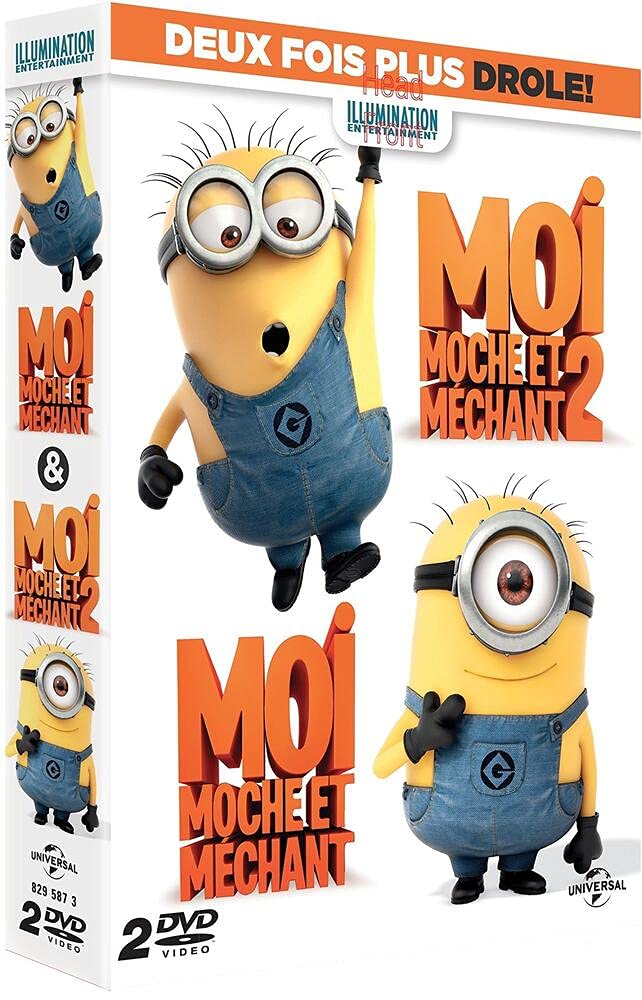 Coffret trop moche et méchant : Moi, moche et méchant 1 et 2 5050582958737