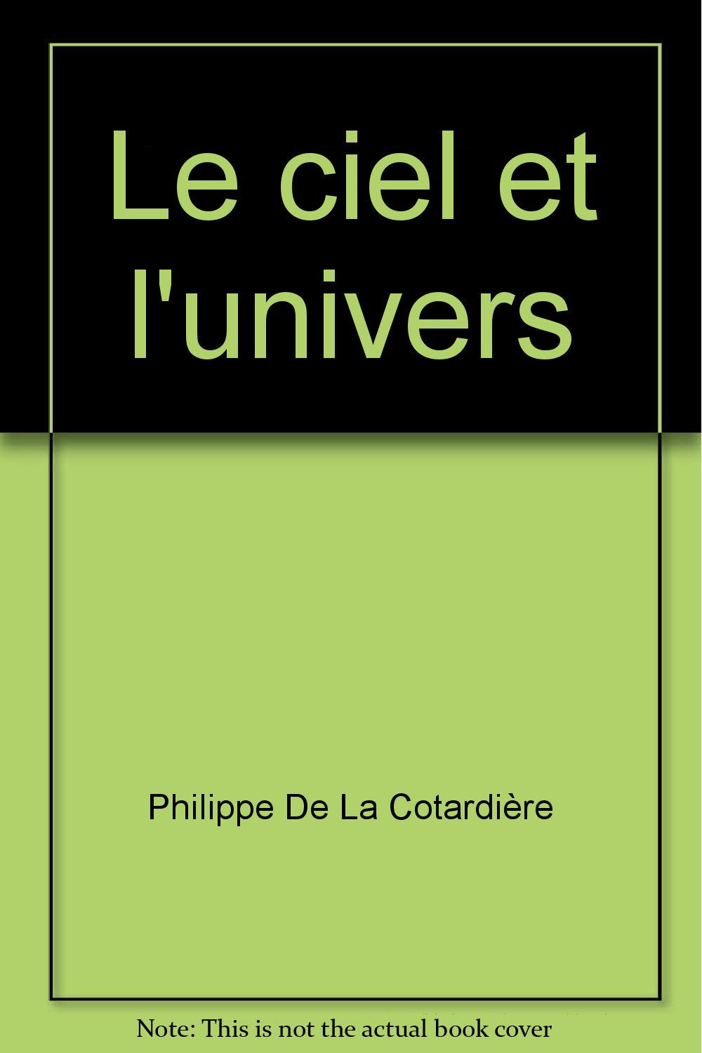 Le ciel et l'univers 9782092773031