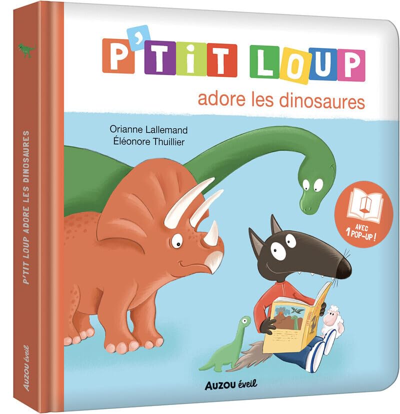 P'tit loup adore les dinosaures 9791039577403