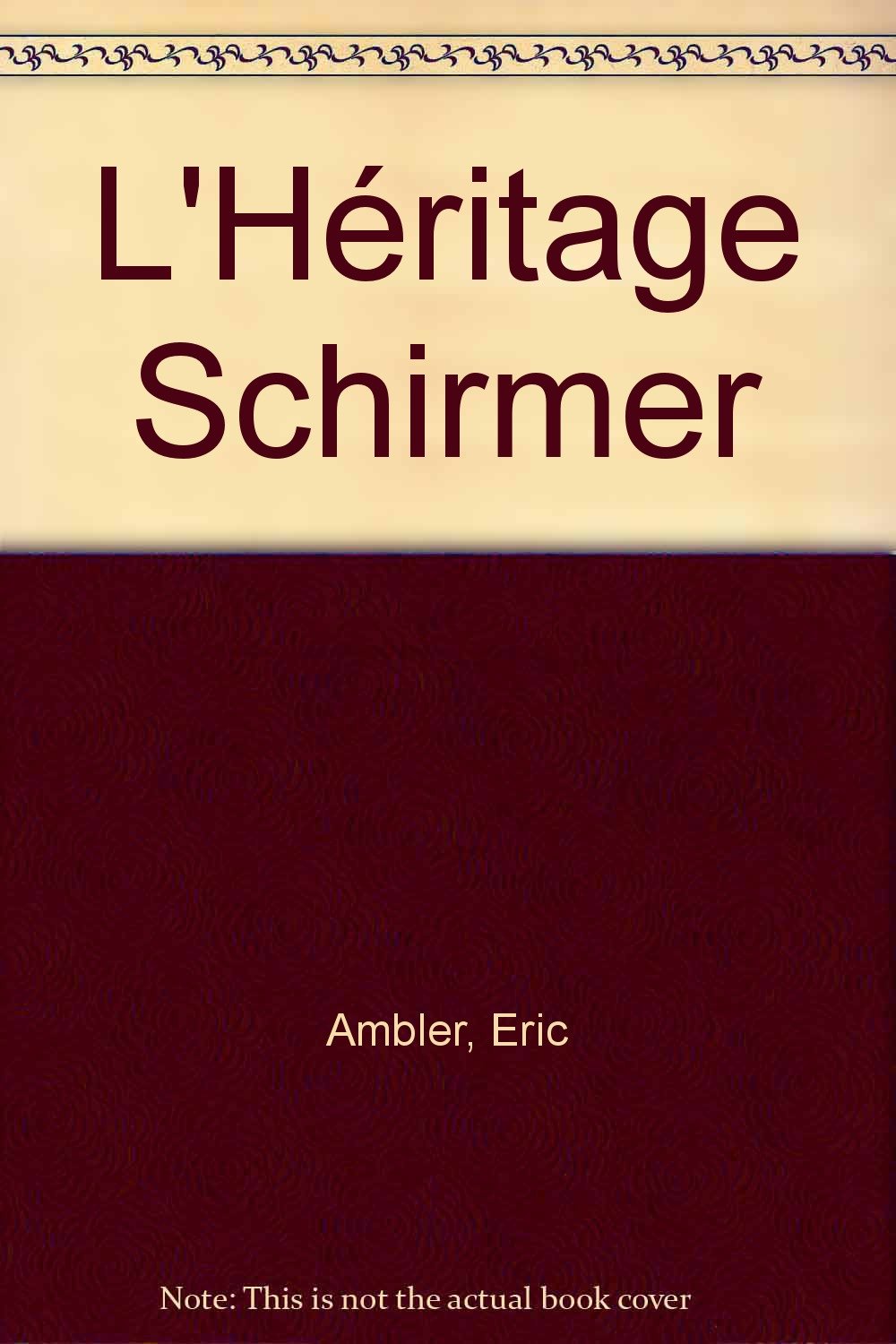 L'Héritage Schirmer 9782020113960