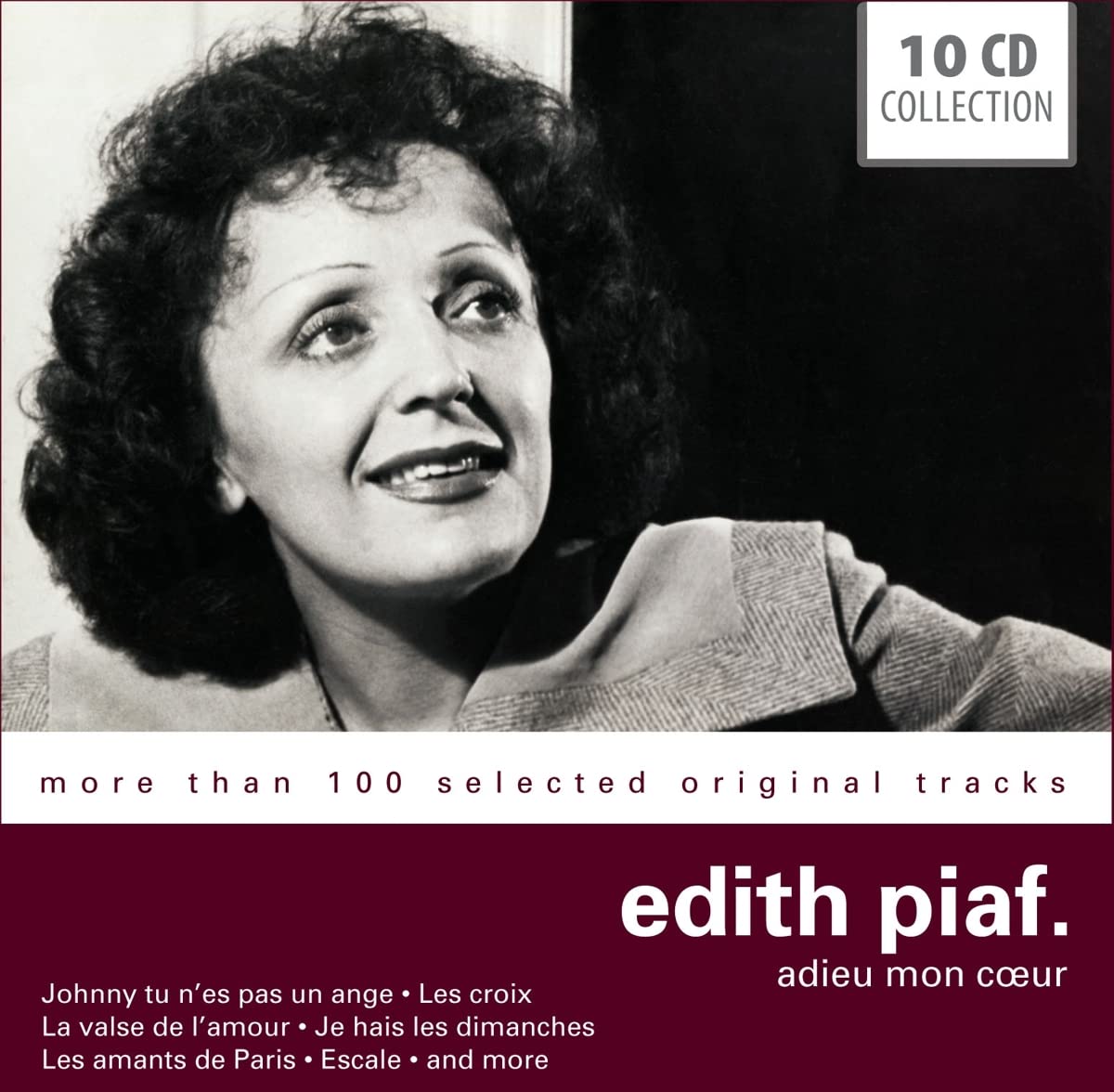 Edith Piaf : Adieu Mon Coeur / Les Croix / Chanson Bleue / Escale 4011222234933