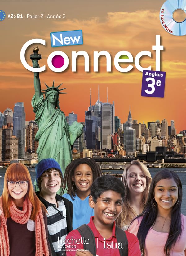 New Connect 3e / Palier 2 année 2 - Anglais - Livre de l'élève + CD élève inclus - Edition 2014 9782011256744