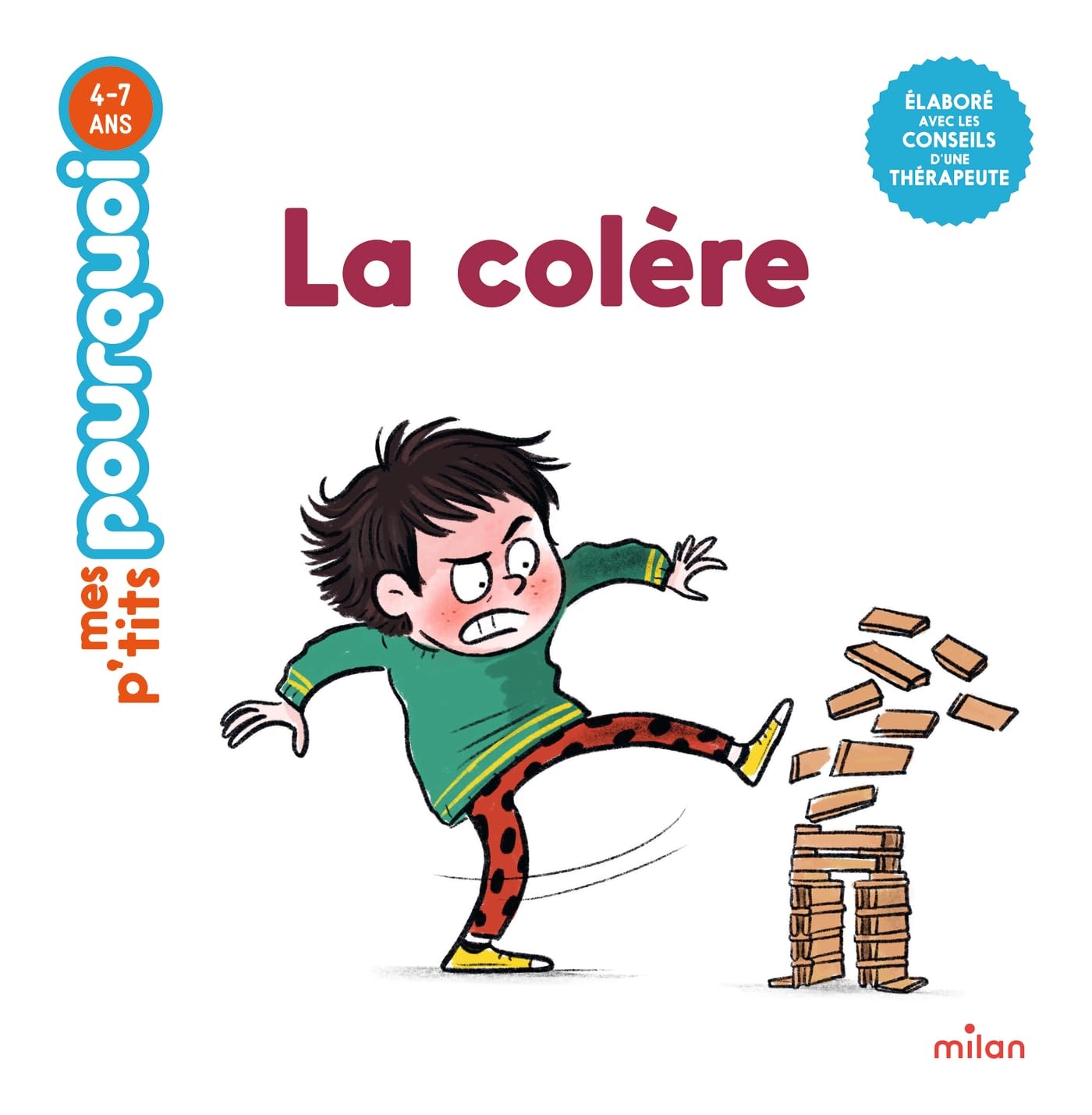 MES P'TITS POURQUOI - La Colère - Dès 4 ans 9782408018696