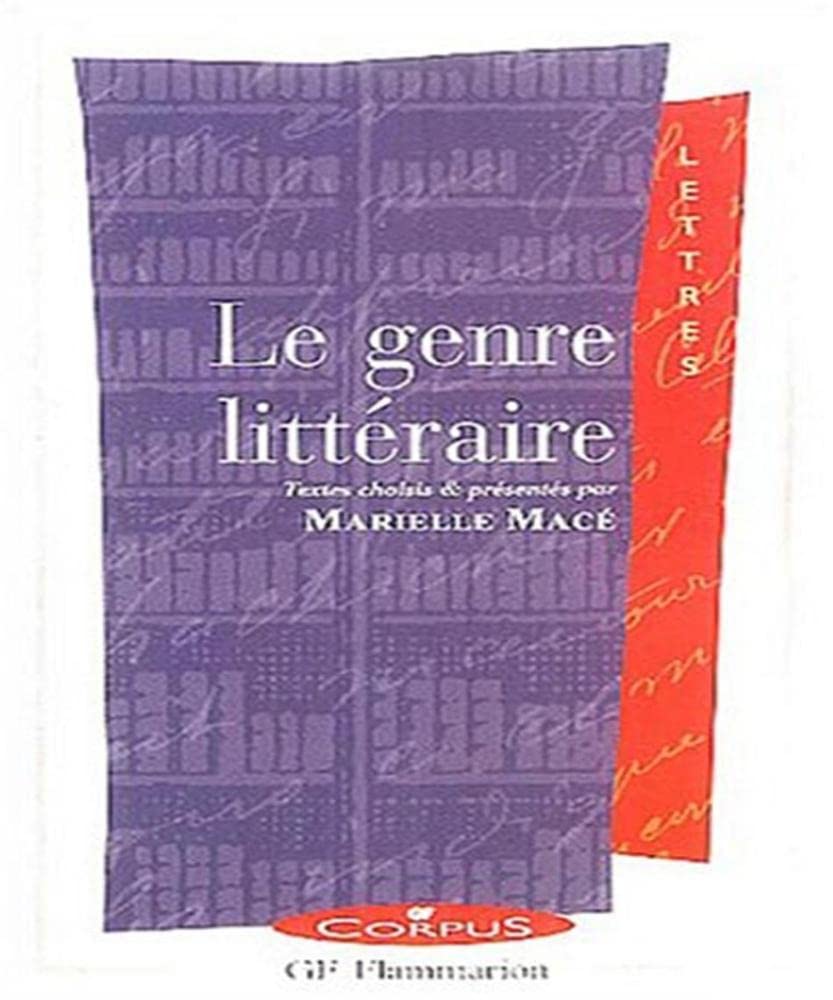 Le genre littéraire 9782080730688