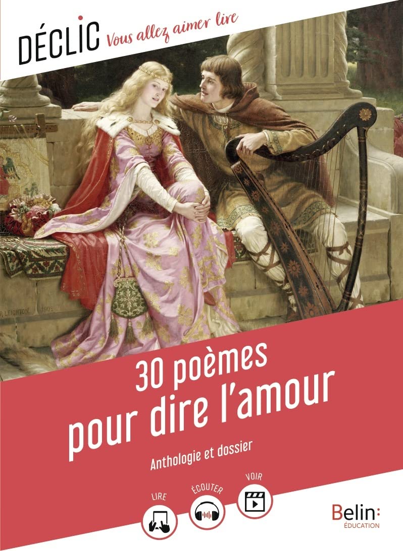 30 poèmes pour dire l'amour 9791035810474