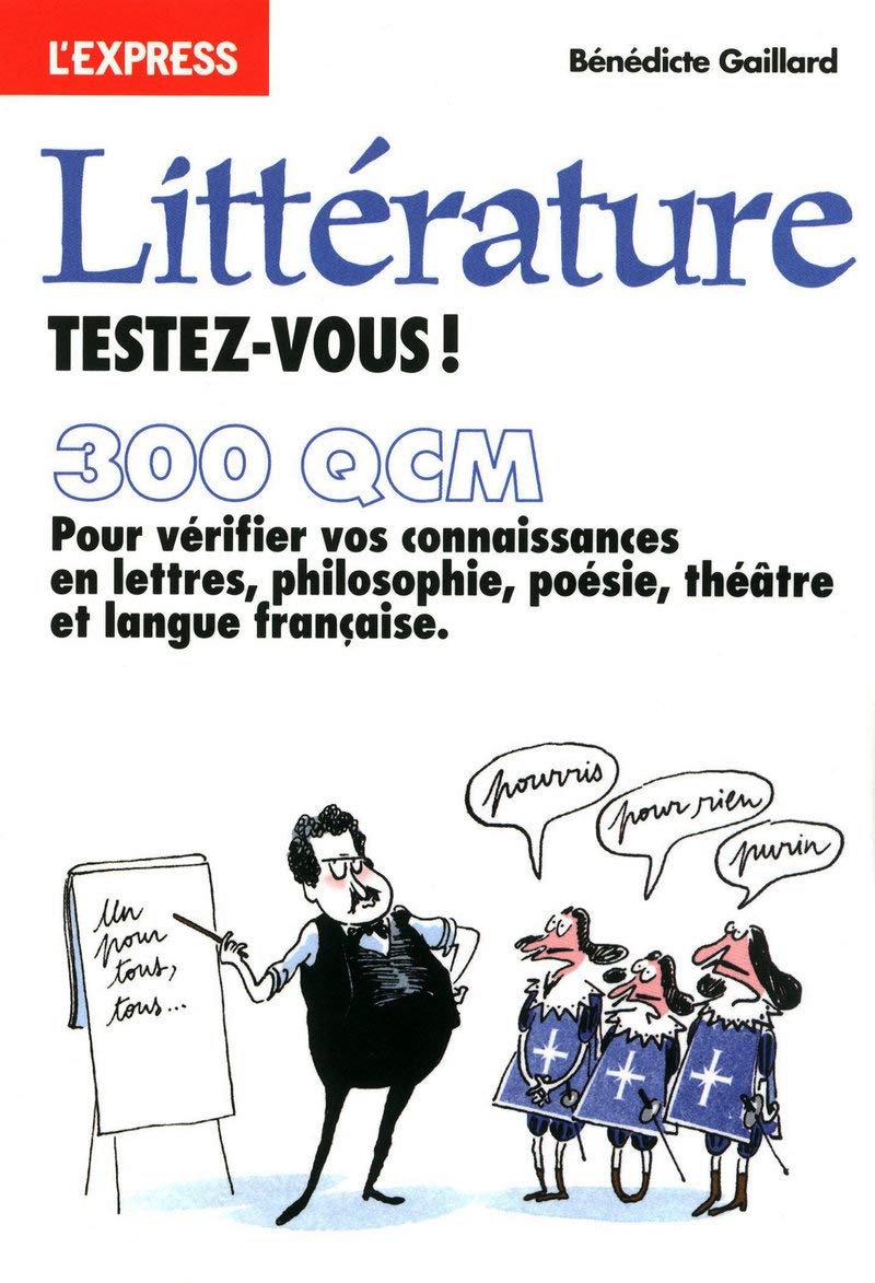 Littérature, testez-vous ! 300 QCM 9782843437120
