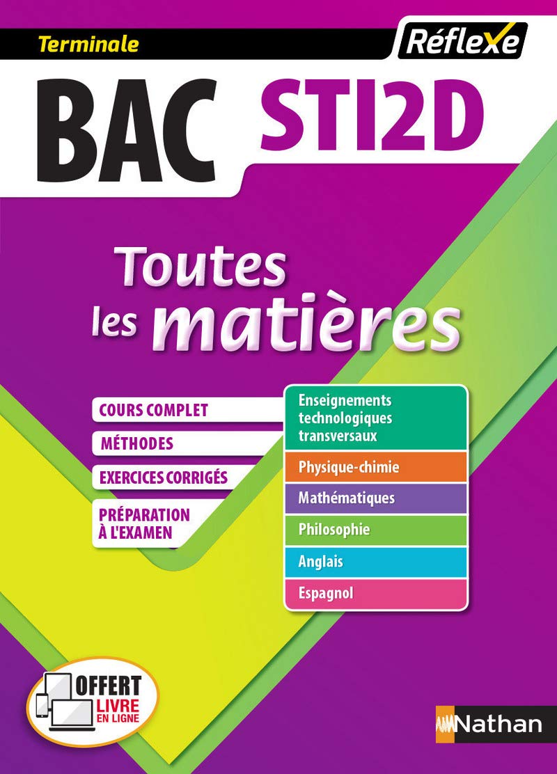 Toutes les matières Bac STI2D - Tle - Bac (13) (13) 9782091649320
