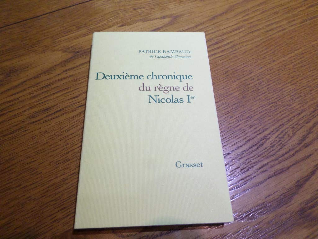 Deuxième chronique du règne de Nicolas Ier 9782246752318