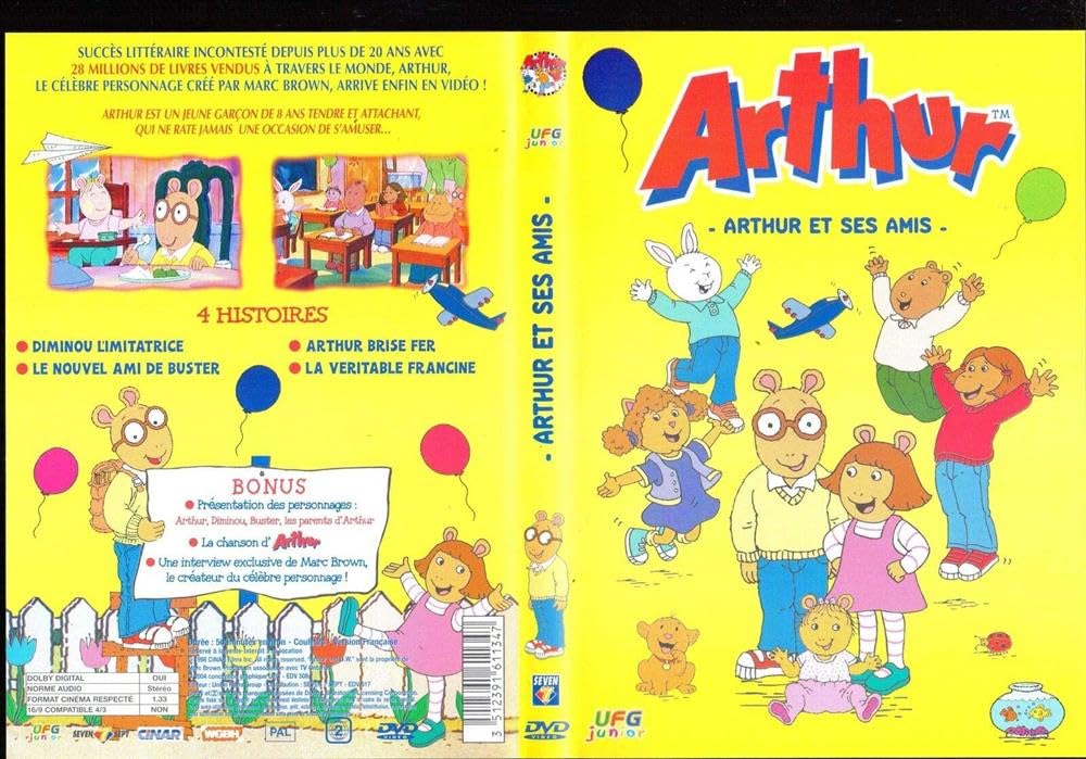 DVD Arthur et ses amis (tbe) | Anime | Lemaus 3512391611347