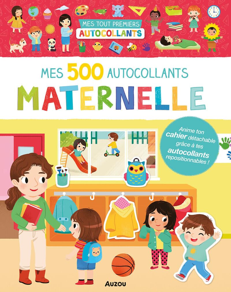 Mes tout premiers autocollants - 500 autocollants la maternelle 9791039552363