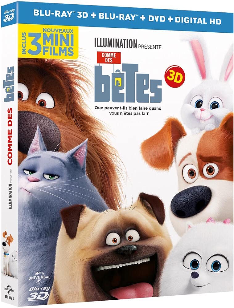 comme des bêtes [Combo 3D + Blu-Ray + DVD + Copie Digitale] 5053083099268