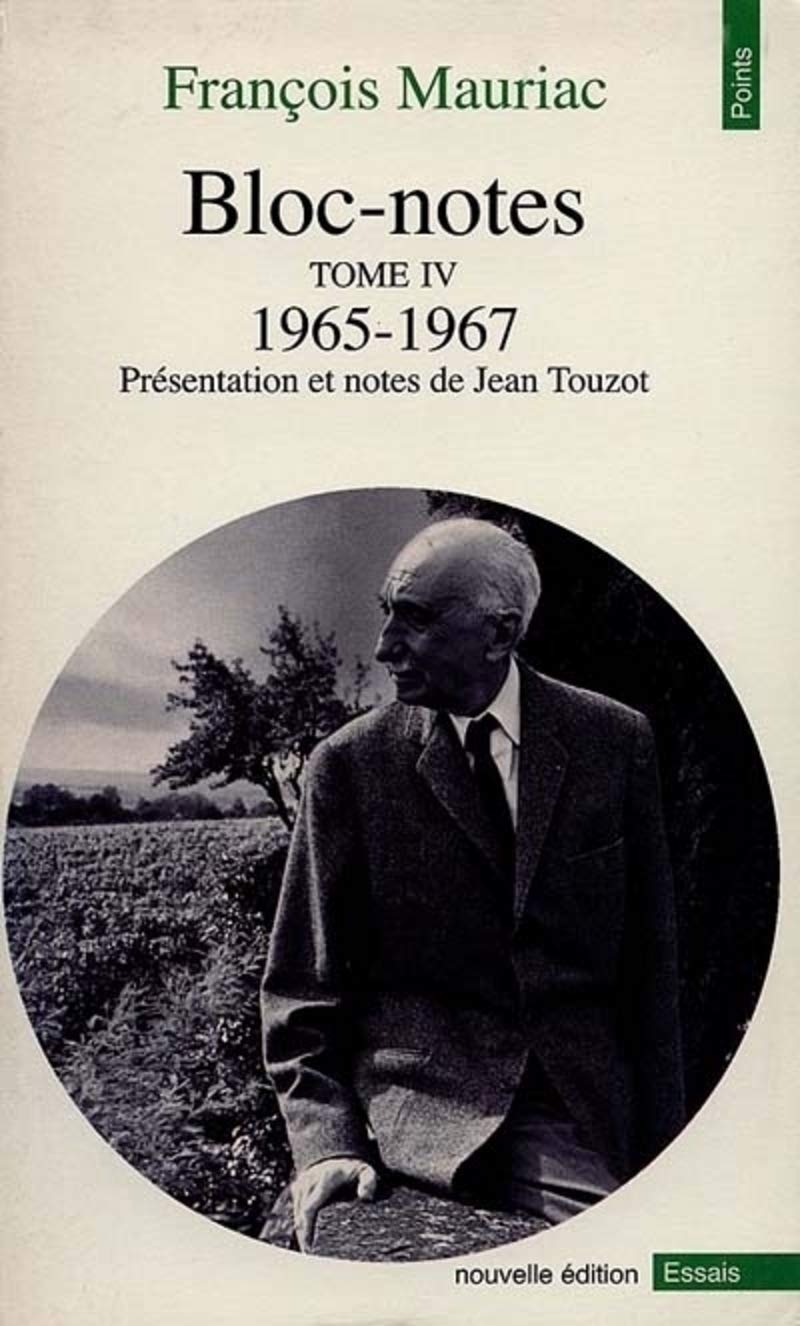 Bloc-notes, tome 4 : 1965-1967 9782020128179