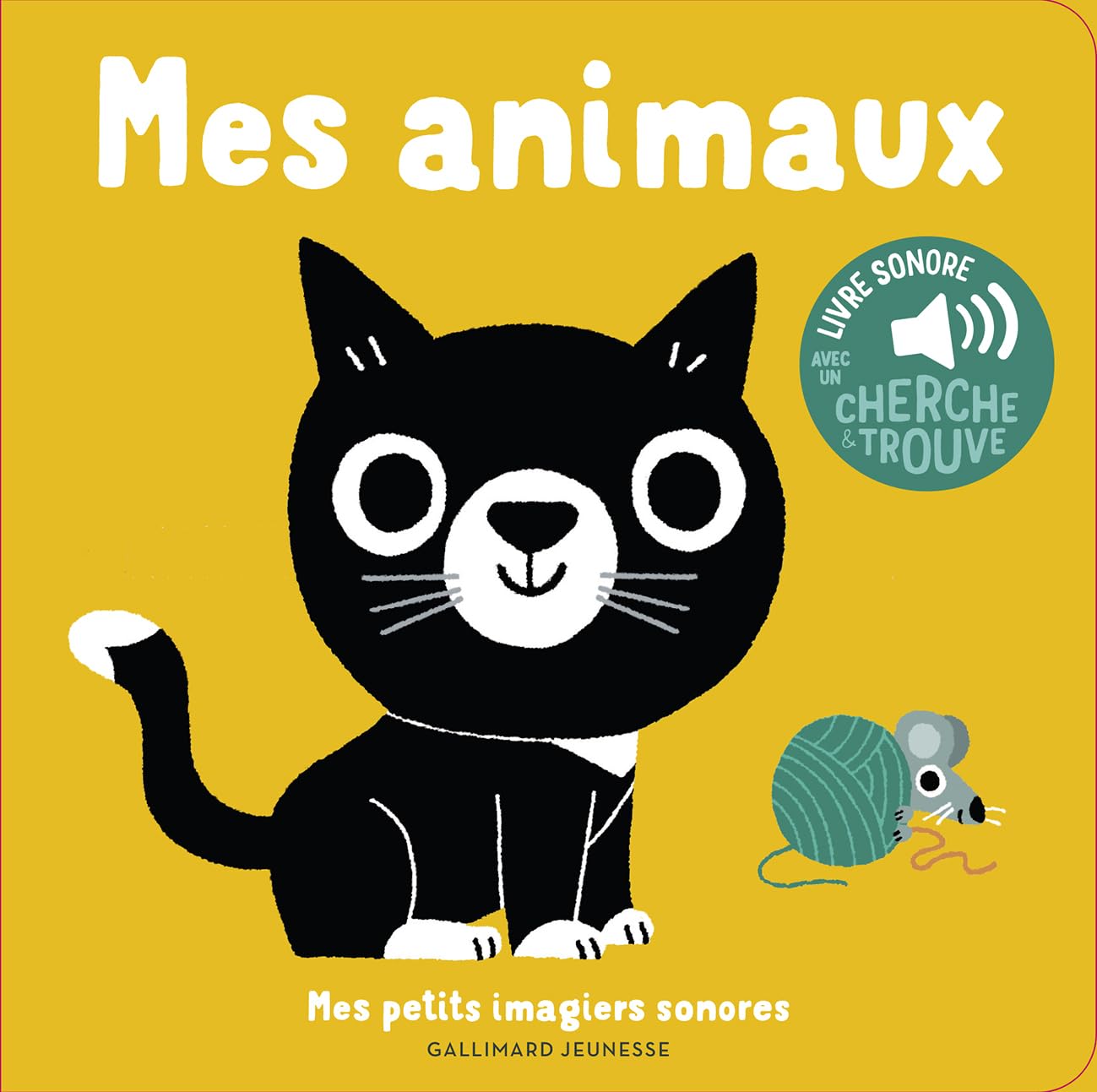 Mes animaux - Mes petits imagiers sonores - Dès 1 an 9782075155861