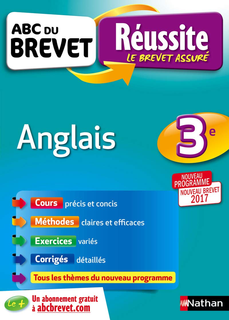 Anglais 3e - Nouveau brevet 9782091500034