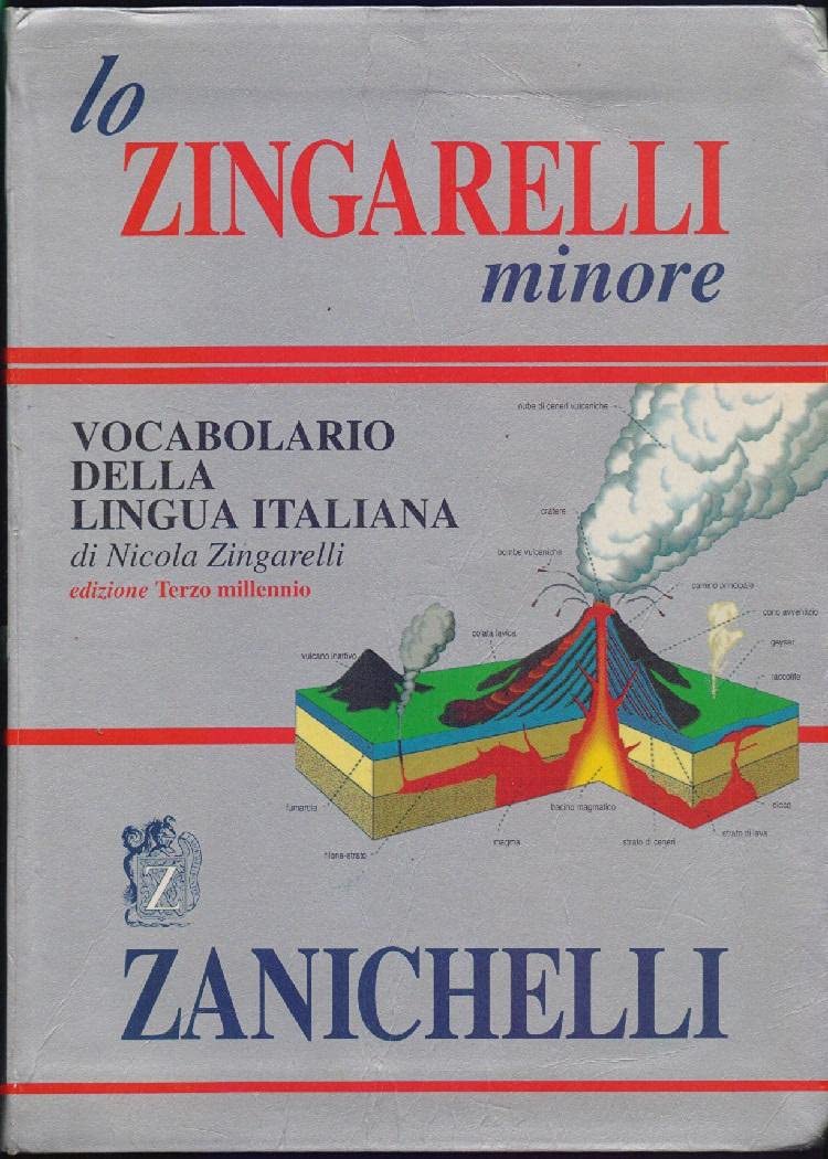 Lo Zingarelli minore: Vocabulario della lingua italiana 9788808090263