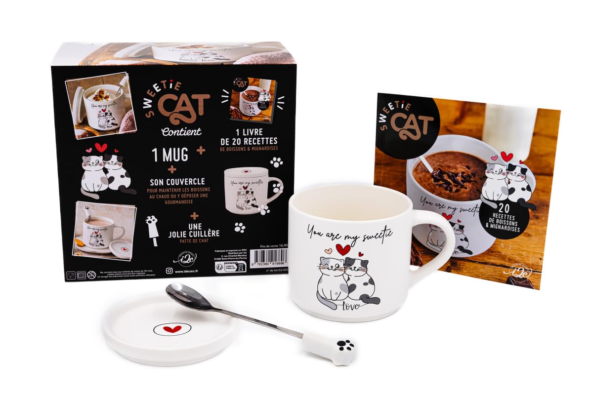 Coffret Sweetie cat blanc 2025 9782360916696