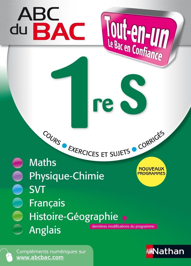 TOUT EN UN 1ERE S ABC DU BAC 9782091871936