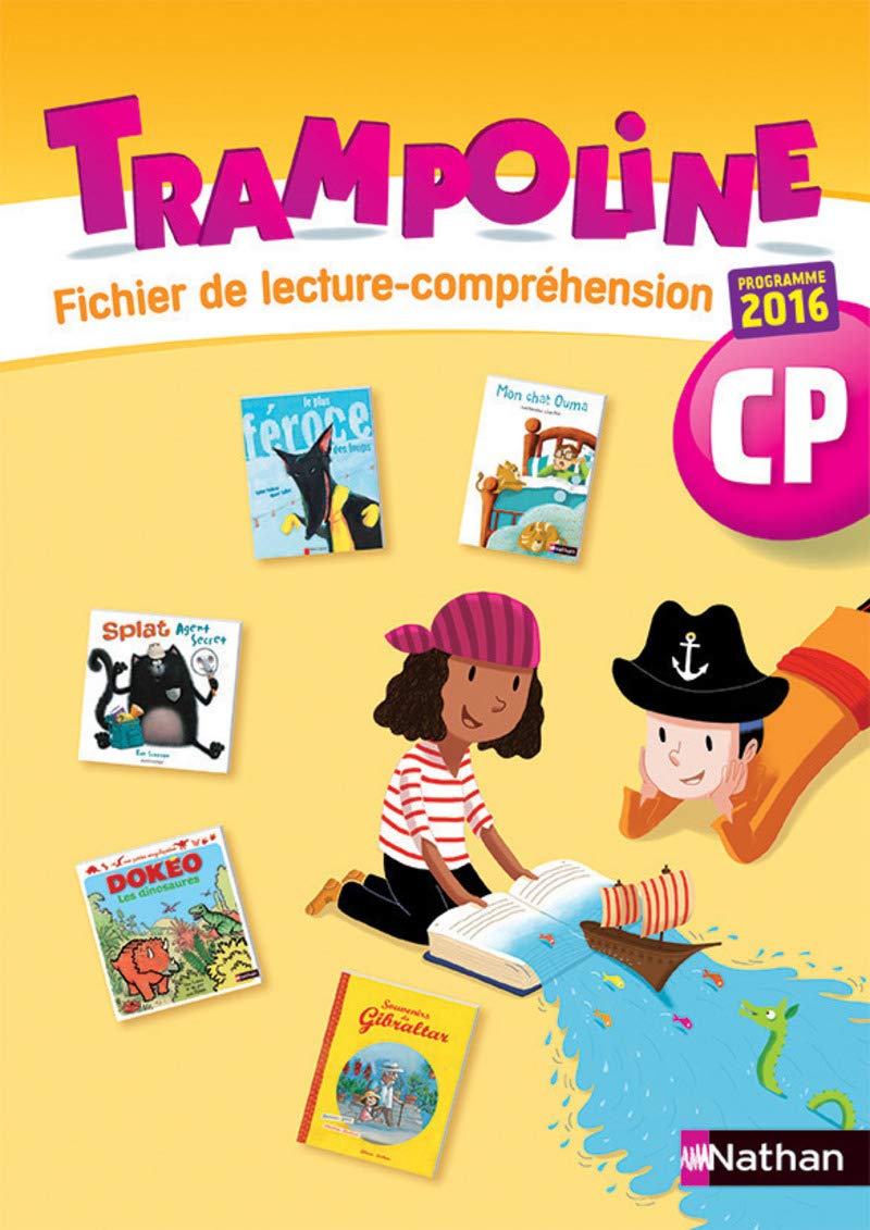 Trampoline - Fichier lecture-compréhension CP 9782091222318