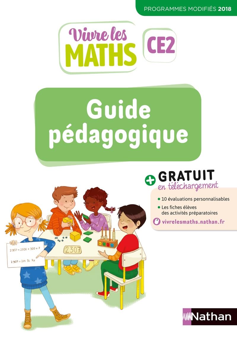 Vivre les maths - Guide pédagogique CE2 9782091249742