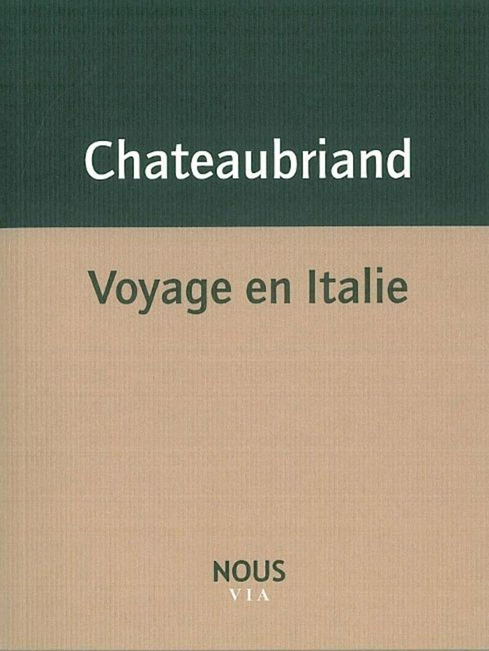 Voyage en Italie 9782913549401