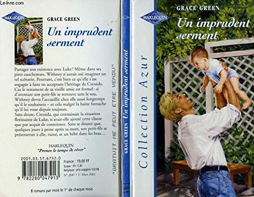 UN IMPRUDENT SERMENT 9782280047913