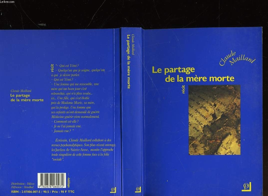 Le Partage de la mère morte 9782878060072