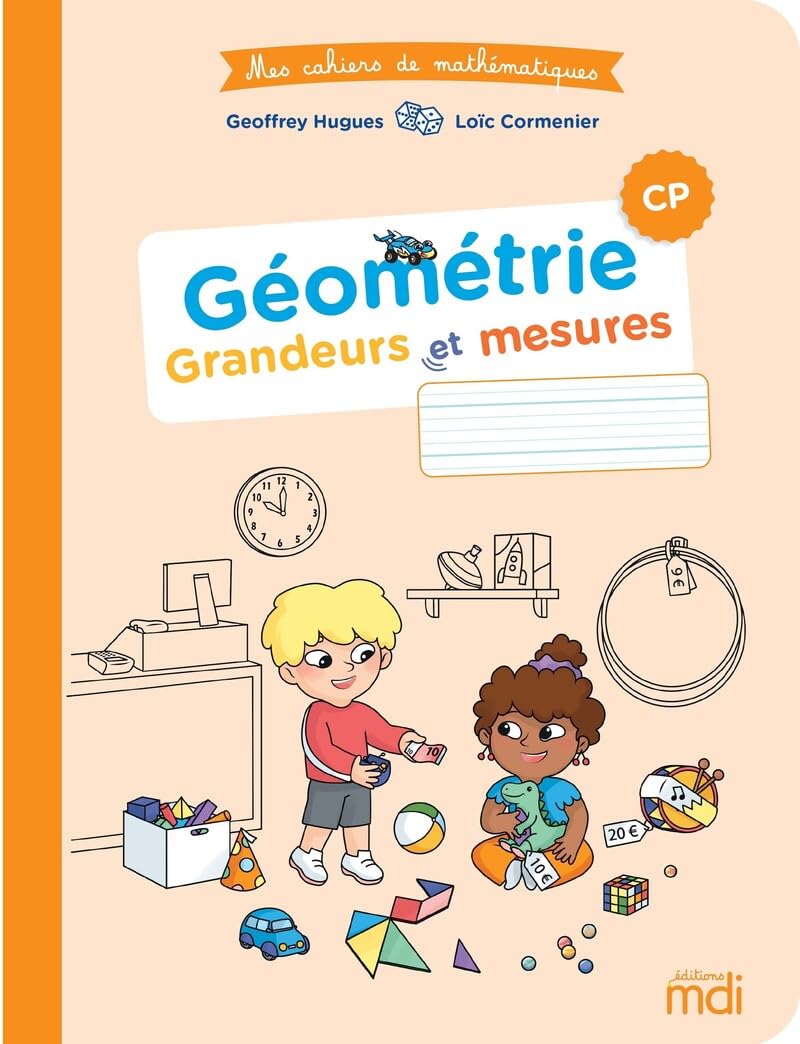 Mes cahiers de maths - Géométrie CP - Cahier 9782223010875