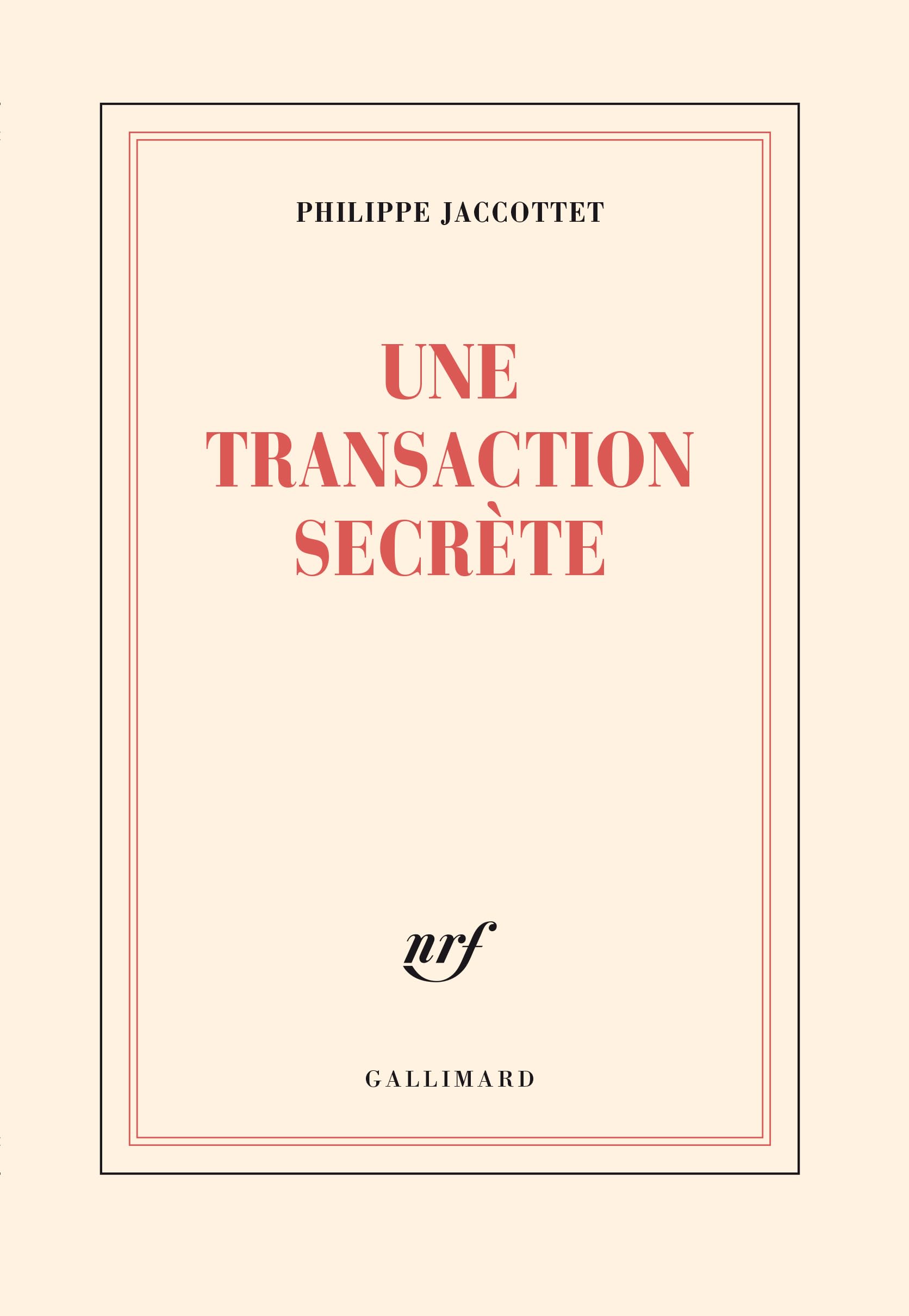 Une transaction secrète: Lectures de poésie 9782070708659