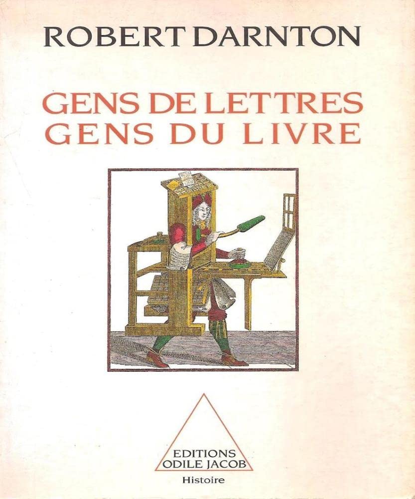 Gens de lettres, gens du livre 9782738101624