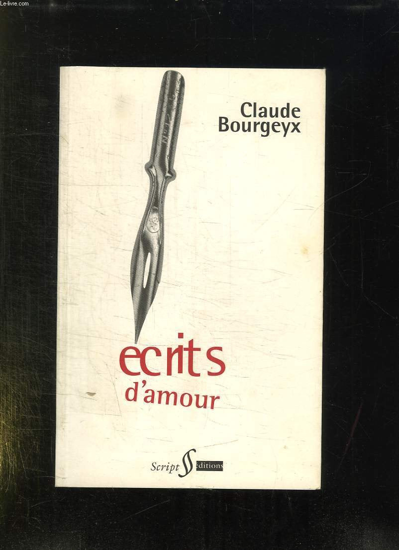 Ecrits d'amour 9782911511004
