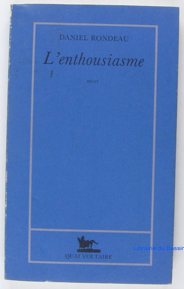 L'Enthousiasme 9782876530164