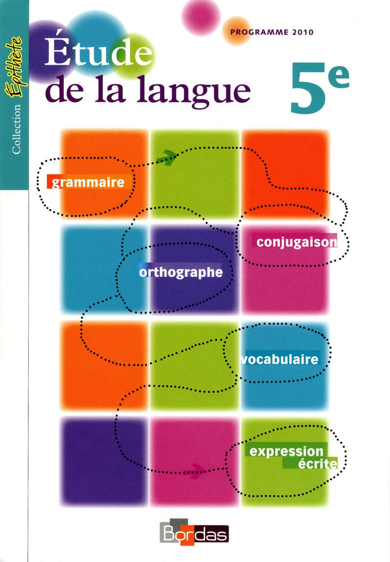 Épithète 5e * Étude de la langue 9782047326763